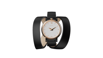 XS - CASE PINK - DIAL WHITE - 3 BR SAT BLACK - LUGS BLACK