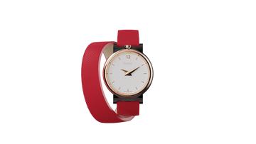 XS - CASE PINK - DIAL WHITE - 2 BR SAF RED - LUGS BLACK