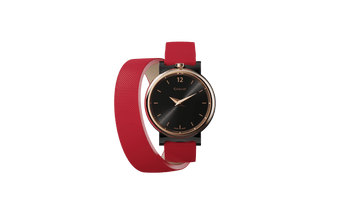 XS - CASE PINK - DIAL BLACK - 2 BR SAF RED - LUGS BLACK