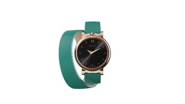 XS - CASE PINK - DIAL BLACK - 2 BR SAF GREEN - LUGS PINK